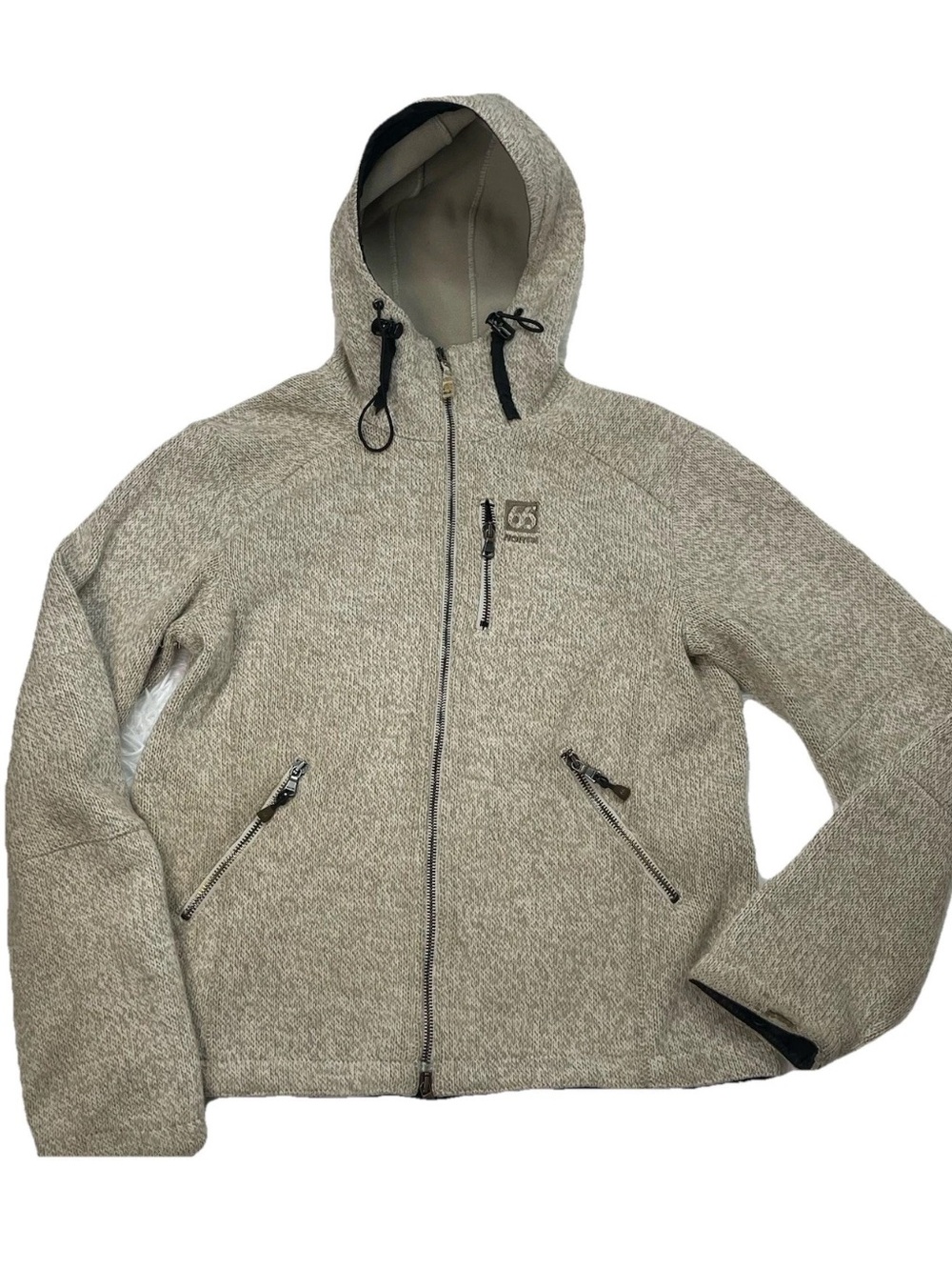 66 North Iceland Jacket Womens Medium Fleece Full Zip Polartec Outdoor Hiking